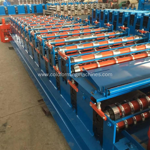 Designing courrgated roofing machine on sale